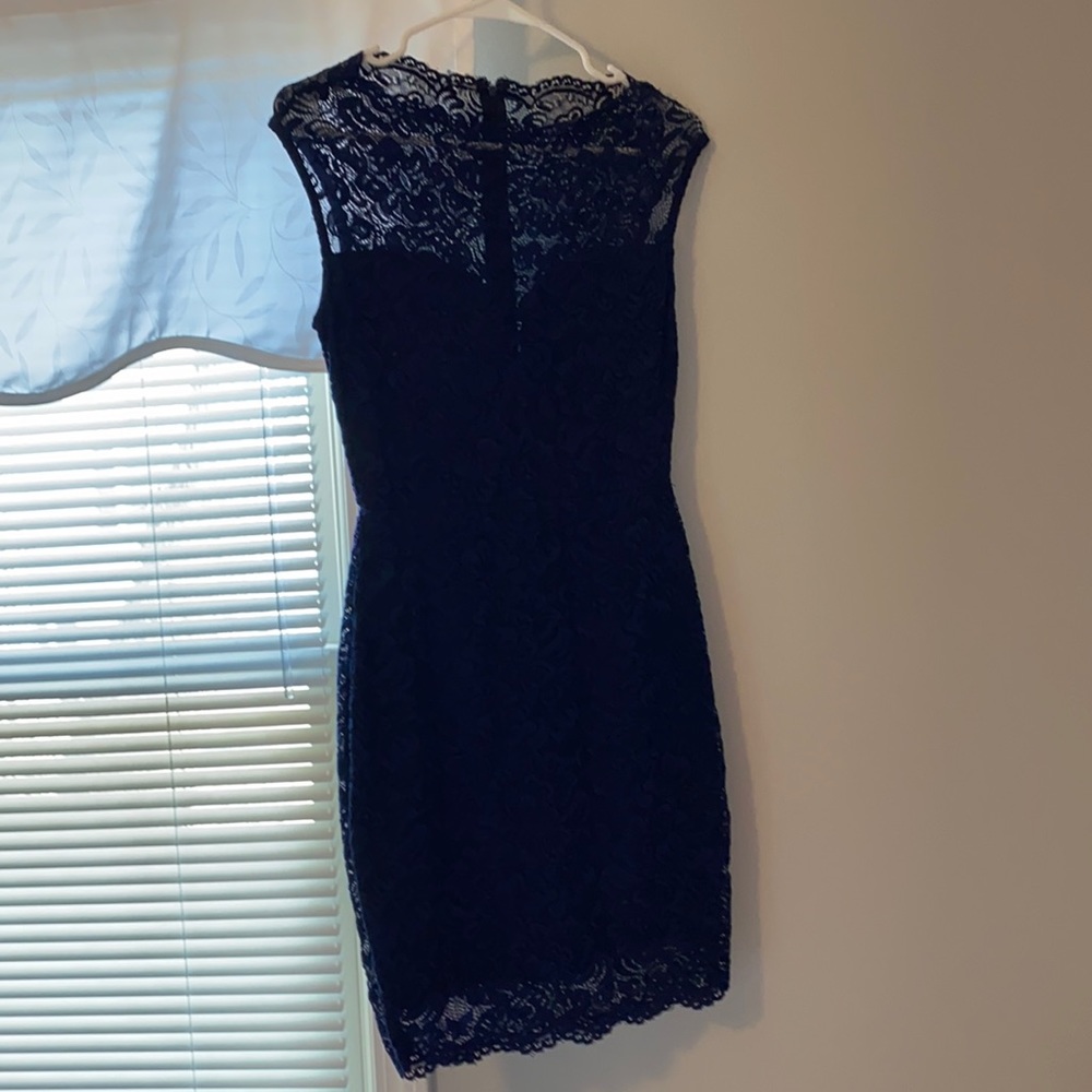 Navy blue dress